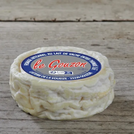 Le Gouzon de la laiterie de la Voueize : petit Camembert de Creuse